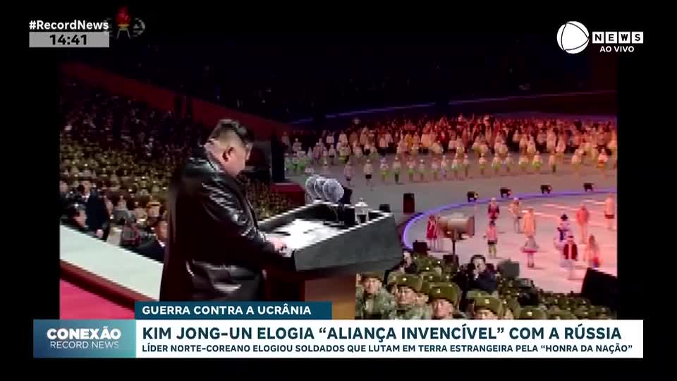 Kim Jong-un reforça aliança com Rússia em mensagem de fim de ano