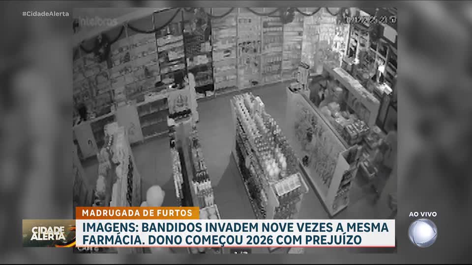Farmácia sofre nove furtos no mesmo dia na zona leste de São Paulo