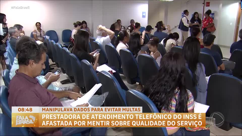 INSS descobre fraude e afasta empresa que prestava serviço na central 135