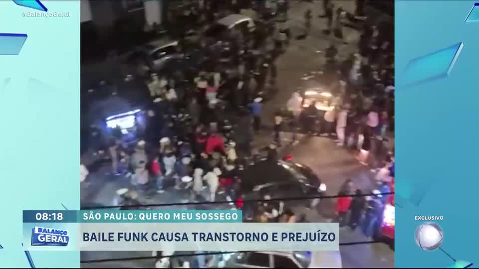 Pancadões em São Paulo: moradores sofrem com transtornos na zona sul