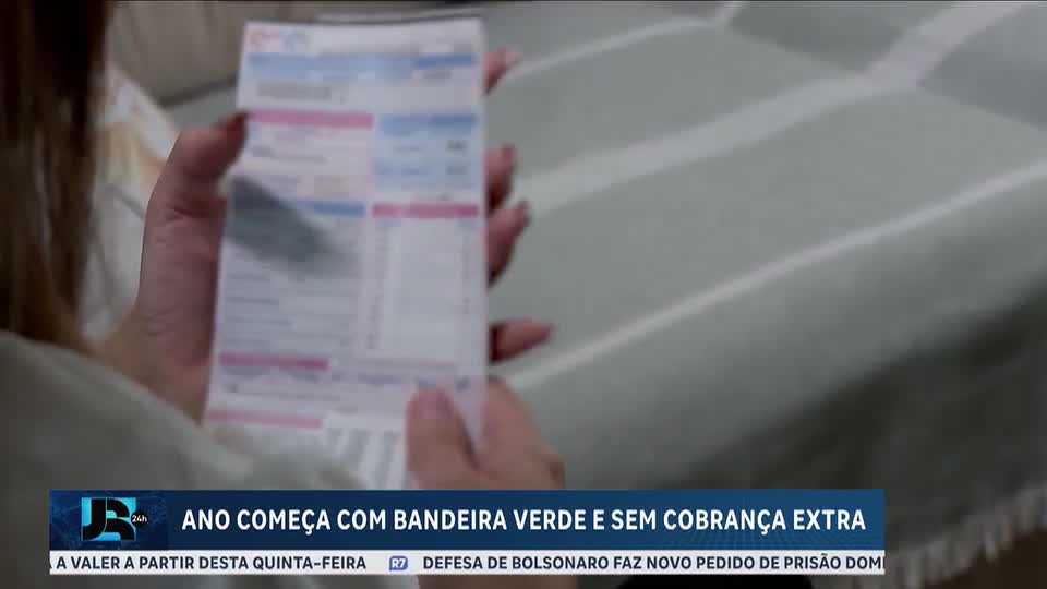 2026 começa com bandeira verde e sem custo extra na conta de luz