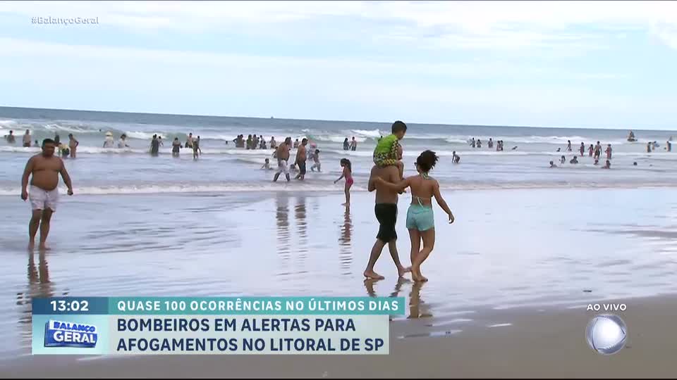 Baixada Santista registra cinco mortes por afogamento após virada do ano