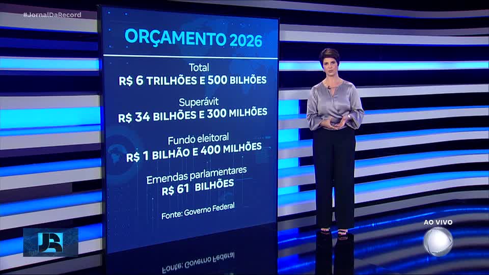 Lula sanciona Orçamento de 2026 com superávit e veta aumento do fundo eleitoral