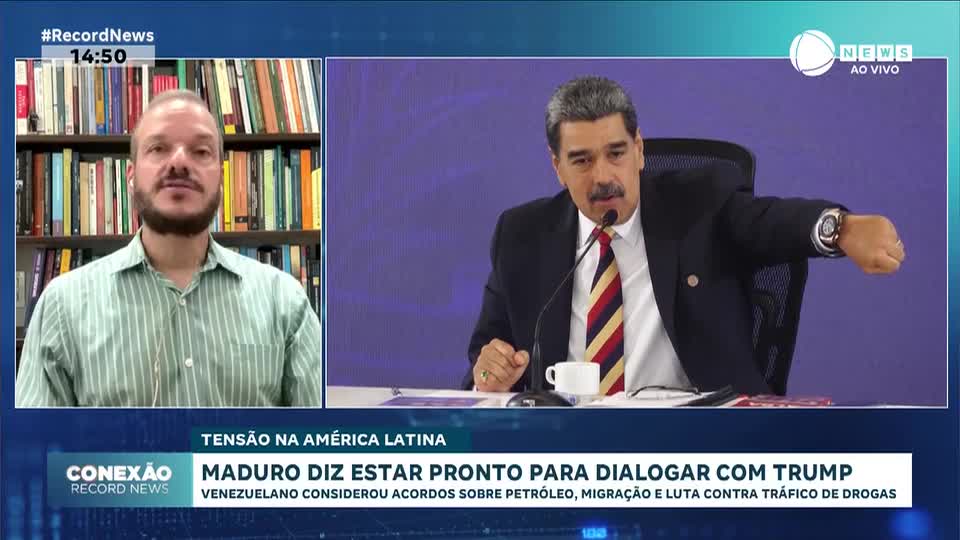 Maduro diz estar pronto para dialogar com Trump