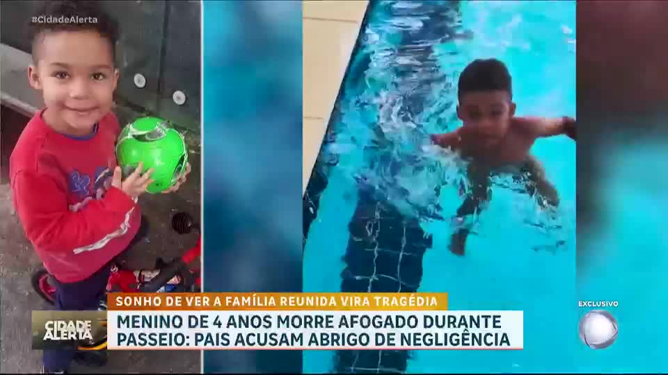 Menino de 4 anos morre afogado durante passeio em clube de São Paulo