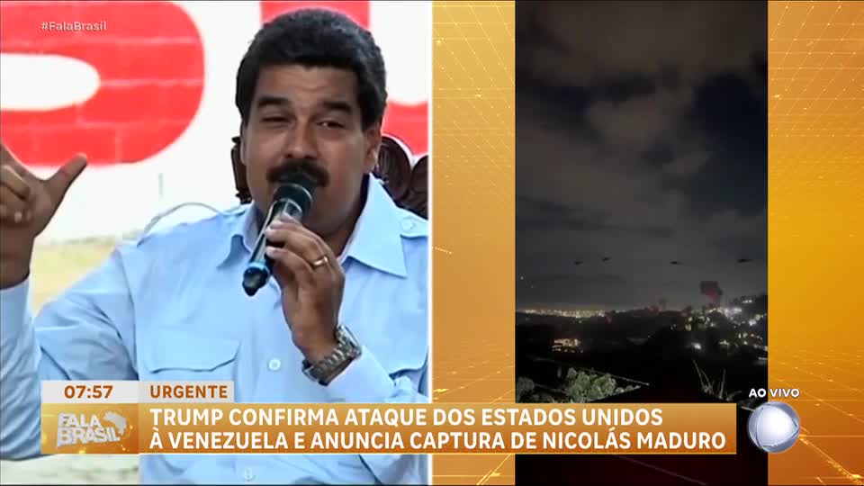 Vice de Maduro diz que vai assumir poder na Venezuela após remoção do ditador