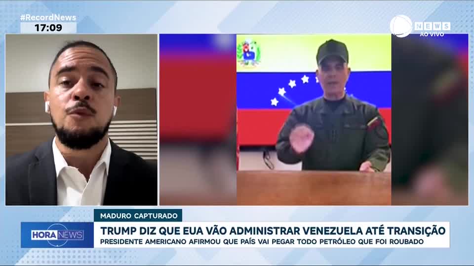 Trump diz que EUA vão administrar a Venezuela até transição