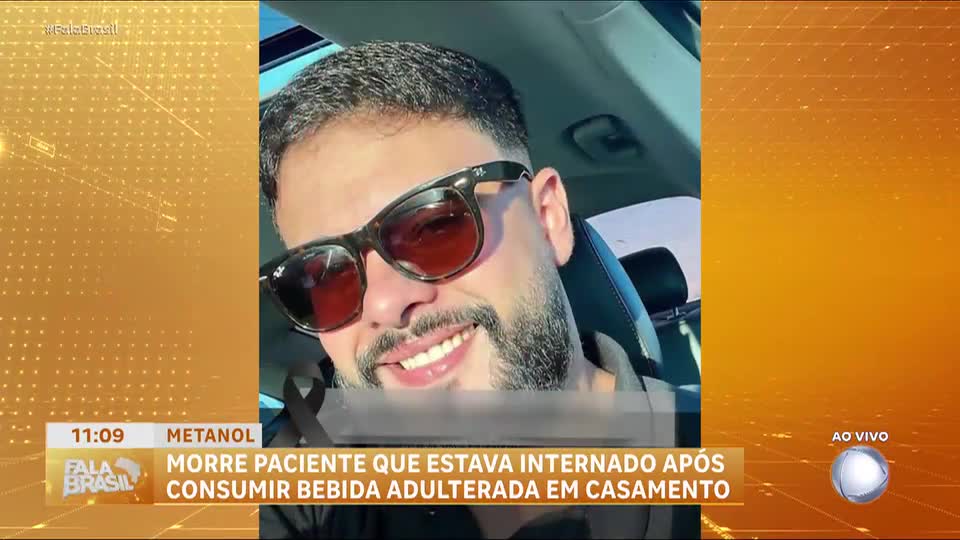 Morre homem que estava internado após ingerir bebida com metanol em festa de noivado na Bahia