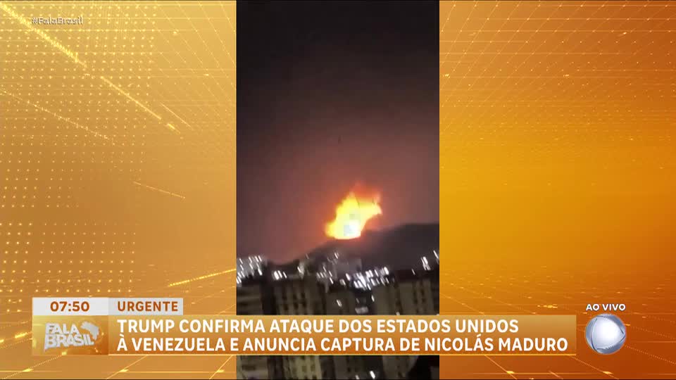 EUA atacam Venezuela, e Trump diz ter tirado Maduro do país