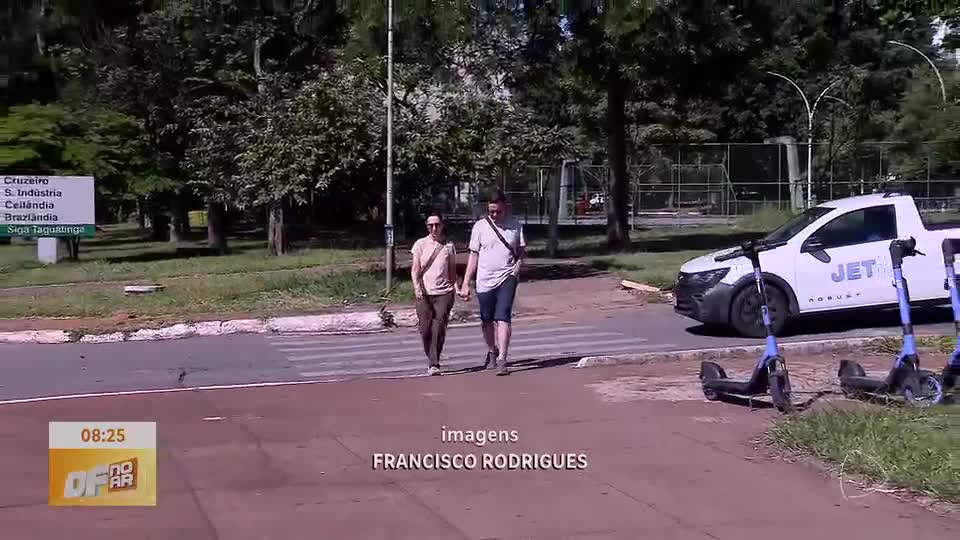 Atropelamentos seguem frequentes no DF apesar de mais de 4 mil faixas de pedestres