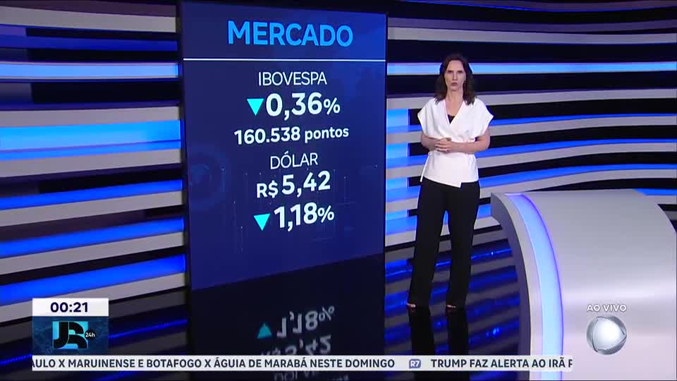 Mercado financeiro inicia 2026 com queda da Bolsa e recuo do dólar