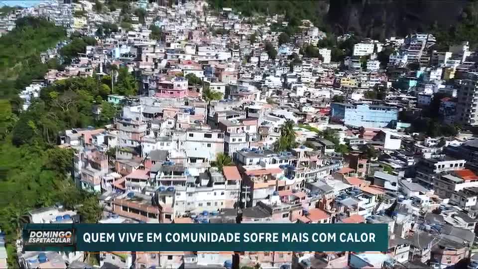 Desigualdade climática mostra o impacto do calor em lugares como Paraisópolis (SP) e Rocinha (RJ)