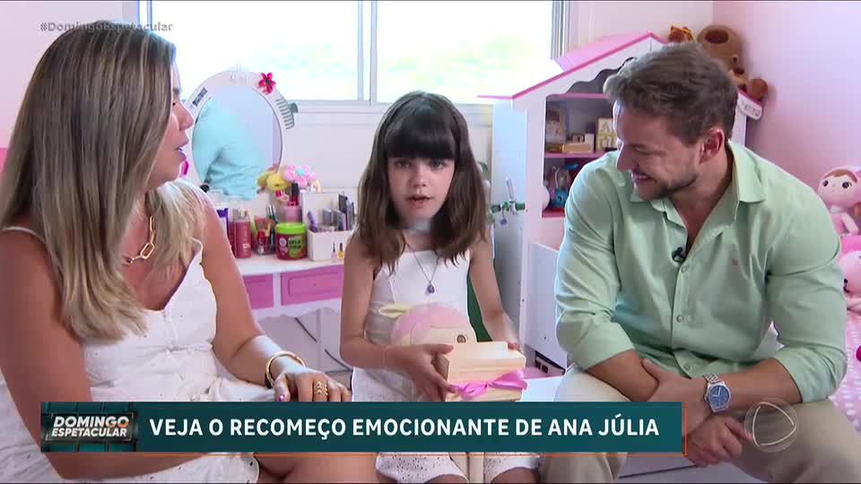 RJ: menina de 9 anos respira sozinha pela primeira vez e inicia nova fase após traqueostomia