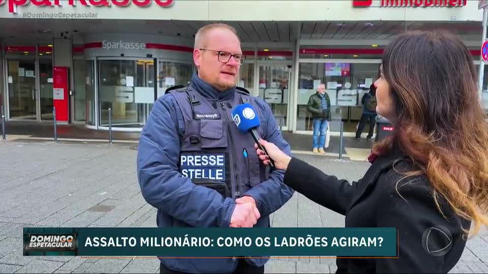 Quadrilha realiza assalto cinematográfico e leva mais de R$ 190 milhões na Alemanha