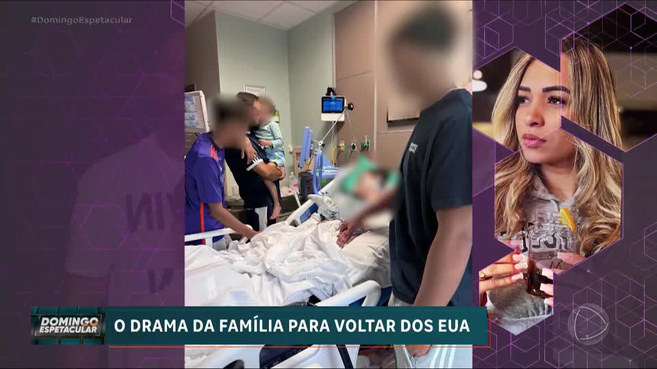 Família retorna ao Brasil após drama de doença e viagem complicada