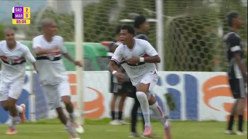São Paulo 2 x 0 Maruinense: confira os gols do jogo na narração de Lucas Pereira