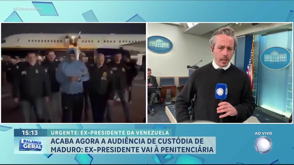 Nicolás Maduro e esposa se declaram inocentes durante audiência de custódia em Nova York