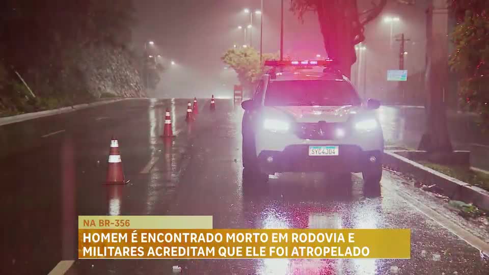 Homem é encontrado morto em rodovia na região Centro-Sul de Belo Horizonte
