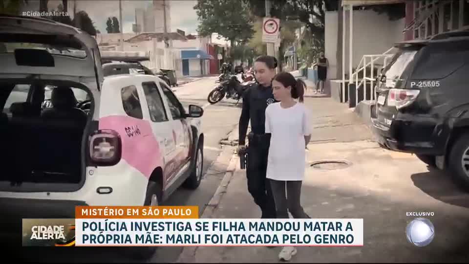 Filha é suspeita de mandar o namorado matar a própria mãe