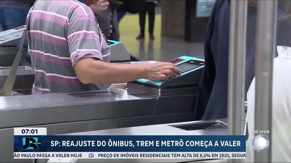 Tarifas de ônibus, trens e metrô estão mais caras em São Paulo