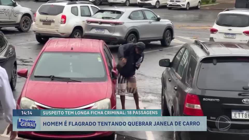 Homem com 18 passagens é preso em flagrante ao tentar furtar carro em Brasília