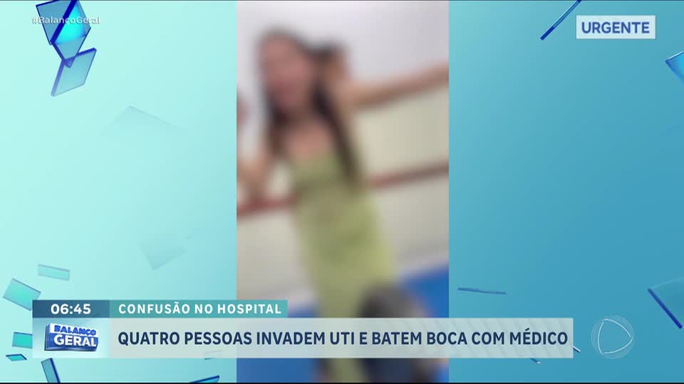 Quatro pessoas são presas após invadirem UTI em Goiânia para bater boca com médico