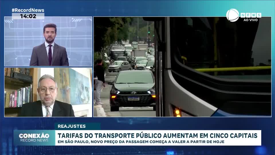 Tarifas do transporte público aumentam em cinco capitais