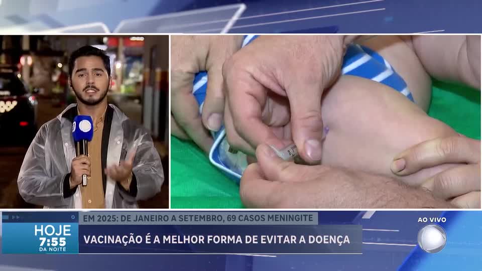 DF registra 69 casos de meningite em 2025; veja importância da vacinação