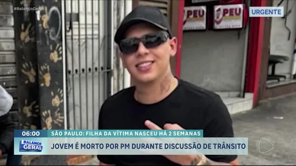 Jovem que havia acabado de ser pai é morto por policial após discussão de trânsito em São Paulo