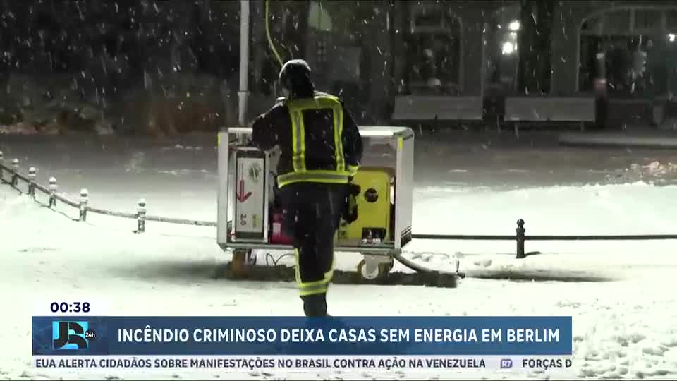 Incêndio criminoso em usina termelétrica deixa 45 mil residências sem energia na Alemanha