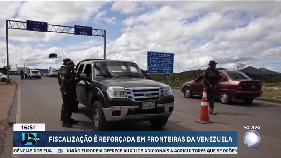 Tensão na Venezuela leva Exército brasileiro a reforçar fiscalização na fronteira de Roraima