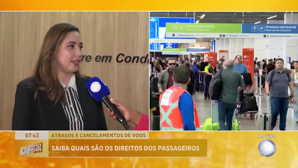 Atrasos e cancelamento de voos: saiba quais são os direitos dos passageiros