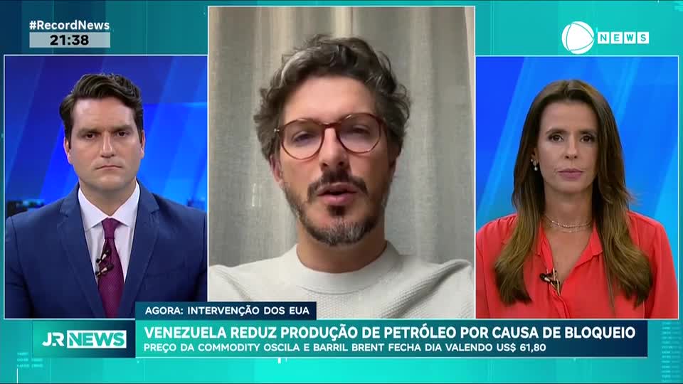 Venezuela reduz produção de petróleo por causa de bloqueio