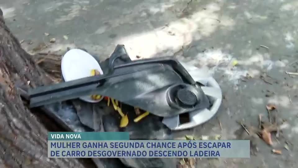 Flagrantes de sobrevivência: estudante e moradora escapam de acidentes em imagens que surpreendem