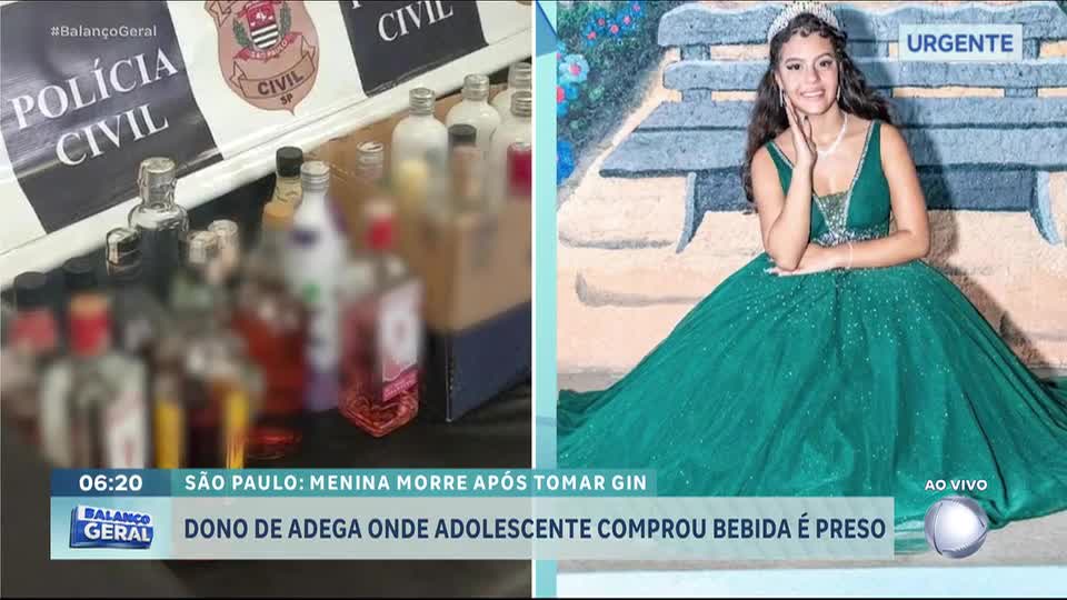 Morte suspeita: dono de adega onde jovem de 15 anos comprou bebida é preso por outro motivo