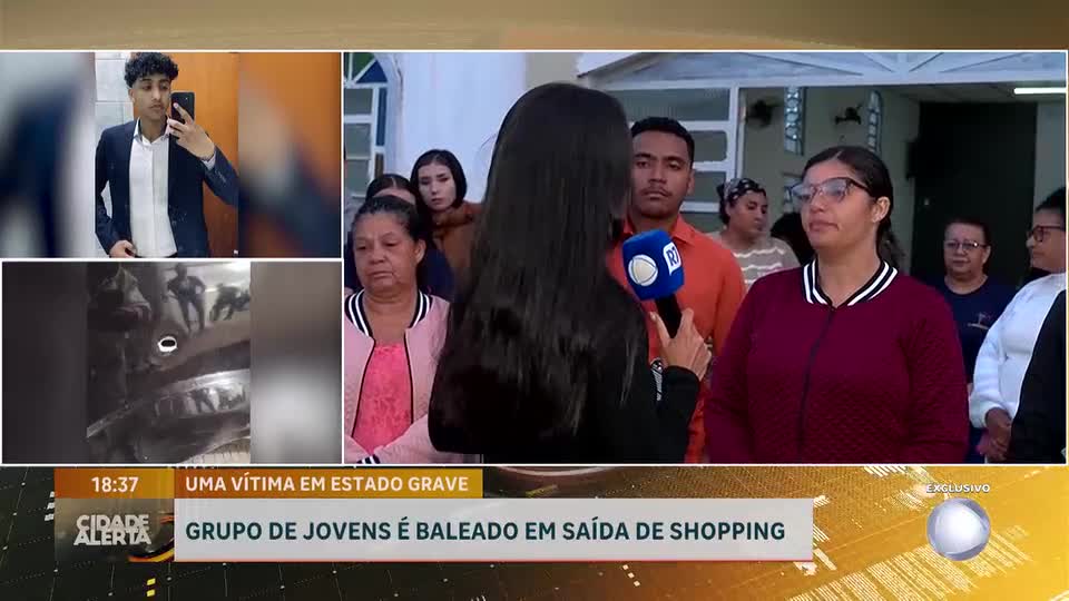 Jovem é baleado por policiais na saída de shopping em Valparaíso de Goiás, Entorno do DF