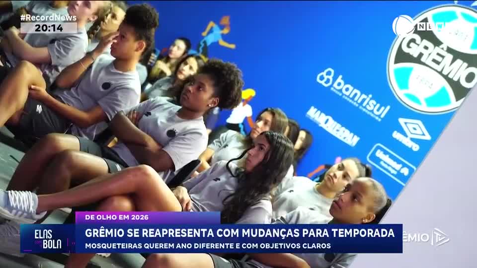 Grêmio se reapresenta com mudanças para temporada 2026