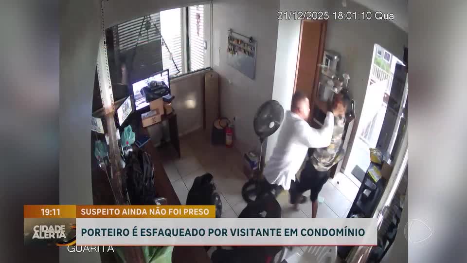 Porteiro é esfaqueado por visitante em condomínio em Valparaiso de Goiás