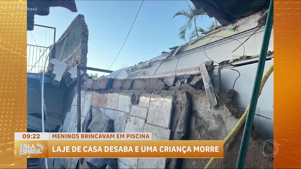 Laje de casa desaba e causa morte de criança em Porto Alegre