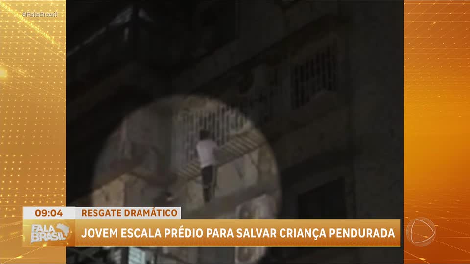 Jovem escala prédio e salva criança pendurada na China; veja vídeo