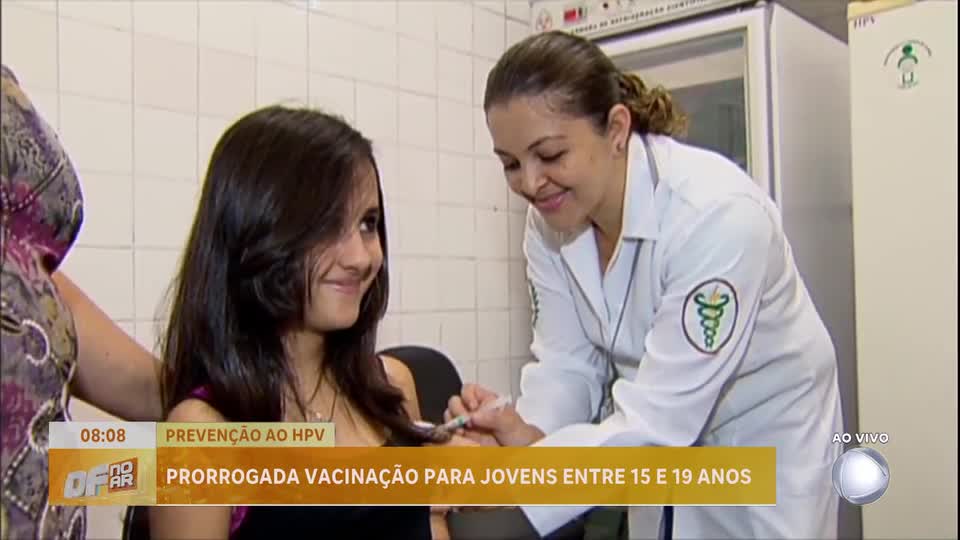 Ministério da Saúde prorroga vacinação contra HPV para jovens de 15 a 19 anos