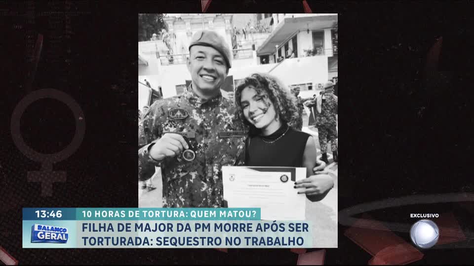 Balanço Pede Basta: Filha de major da PM é torturada e assassinada na zona oeste do Rio de Janeiro