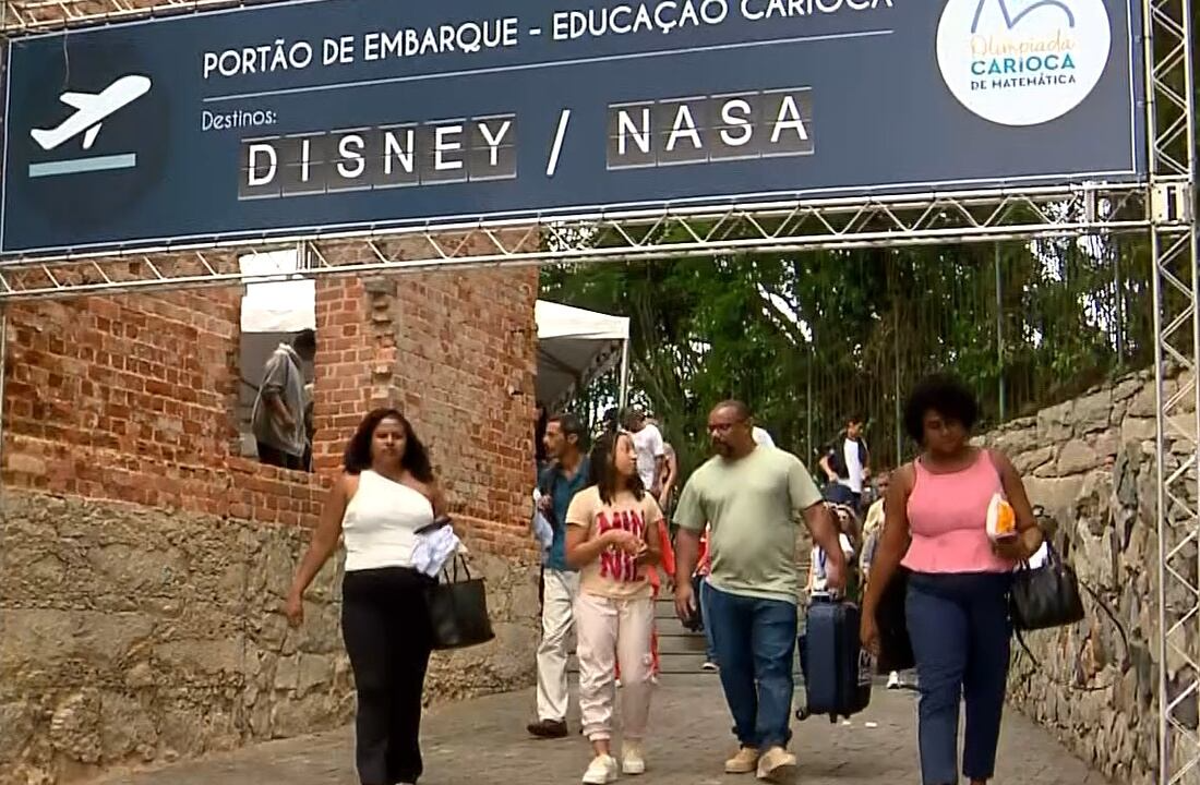 Campeões de Olimpíada Carioca de Matemática ganham viagem para conhecer a Nasa e a Disney