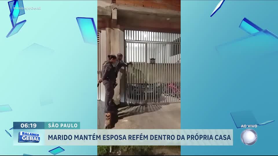 Homem é preso após fazer mulher refém durante a madrugada na Grande São Paulo