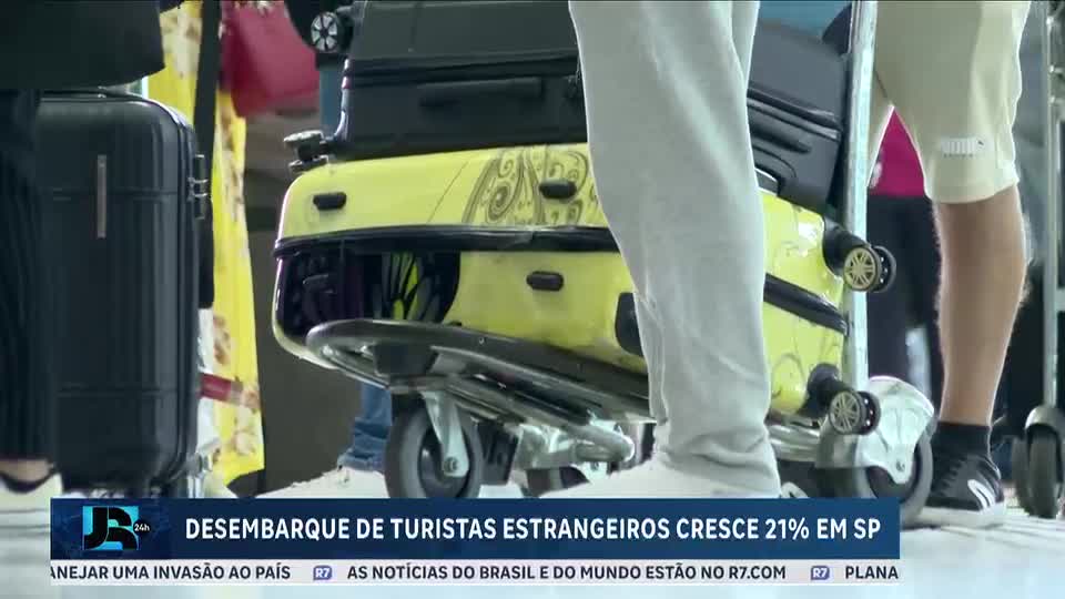 São Paulo lidera chegada de turistas estrangeiros no Brasil em 2025