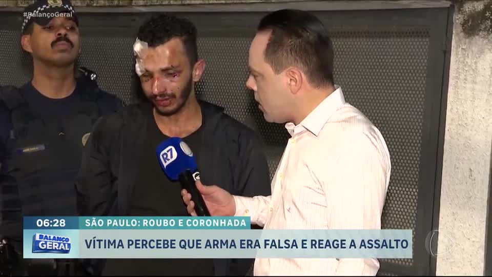 Homem usa arma falsa em sua ‘estreia’ como ladrão e é preso após apanhar da vítima