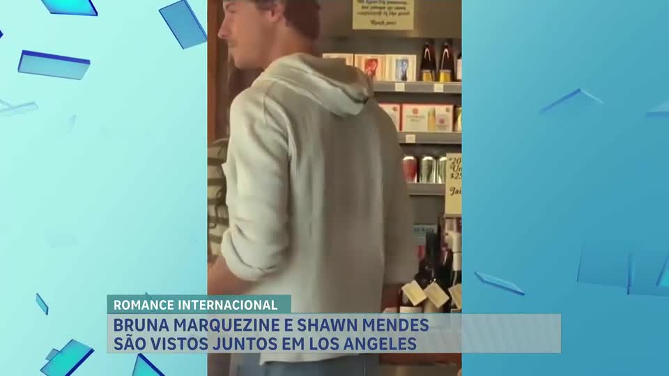 Hora da Venenosa: Bruna Marquezine e Shawn Mendes são vistos juntos em mercado na Califórnia