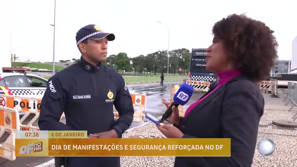 Brasília terá segurança reforçada para manifestações no 8 de Janeiro na Praça dos Três Poderes