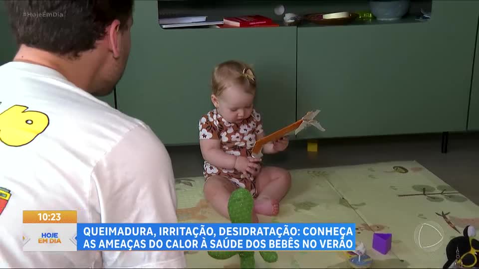 Calor intenso reforça cuidados essenciais com a saúde dos bebês no verão