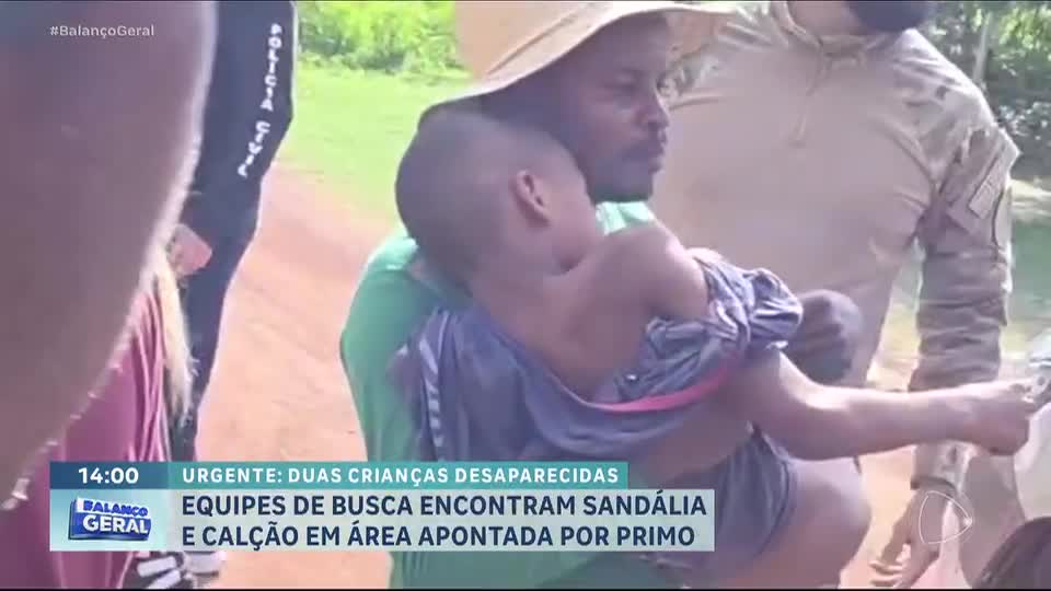 Uma das três crianças que estavam desaparecidas é encontrada em povoado do MA